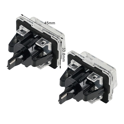 2x Kennzeichenbeleuchtung Weiß Für Mercedes W204 5Tür 2008-2012 W212 W221 09-16 - Picture 5 of 8
