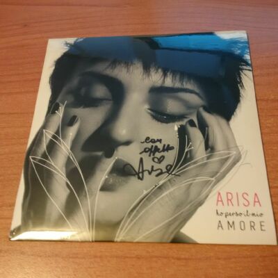 7'' 45 RUNDEN ARISA ICH HABE MEINE LIEBE VERLOREN BORSI #10016811 HANDSIGNIERT WHITE 2017 PS