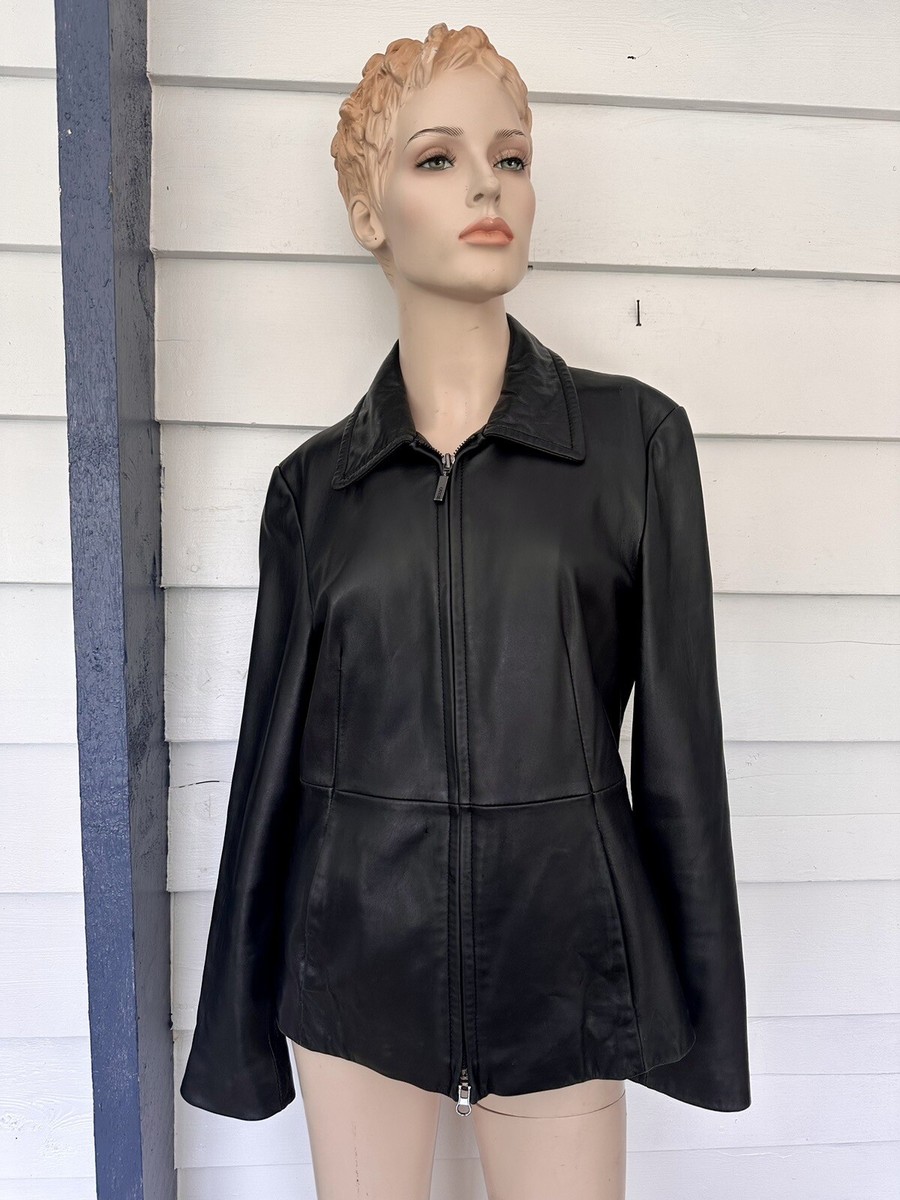 ジャケット・アウター 80s real leather jacket a-2 black y2k 80s real leather jacket a-2 black y2k