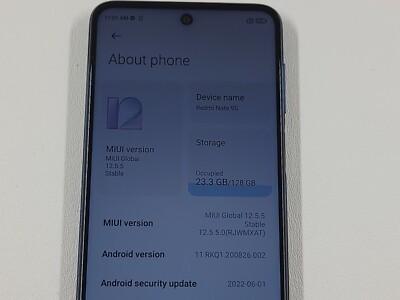 Xiaomi Redmi Note 9S - 128 GB - Aurora Blue (Unlocked) for sale