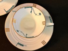 coppia C tazzine caffe art deco Mitterteich Bavaria anni 30 perfette