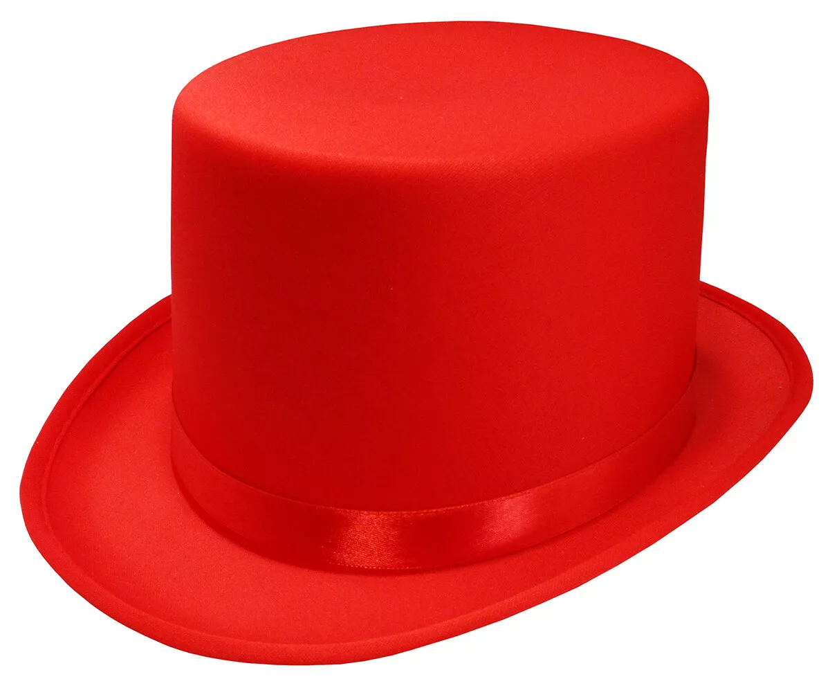 Red sales top hat