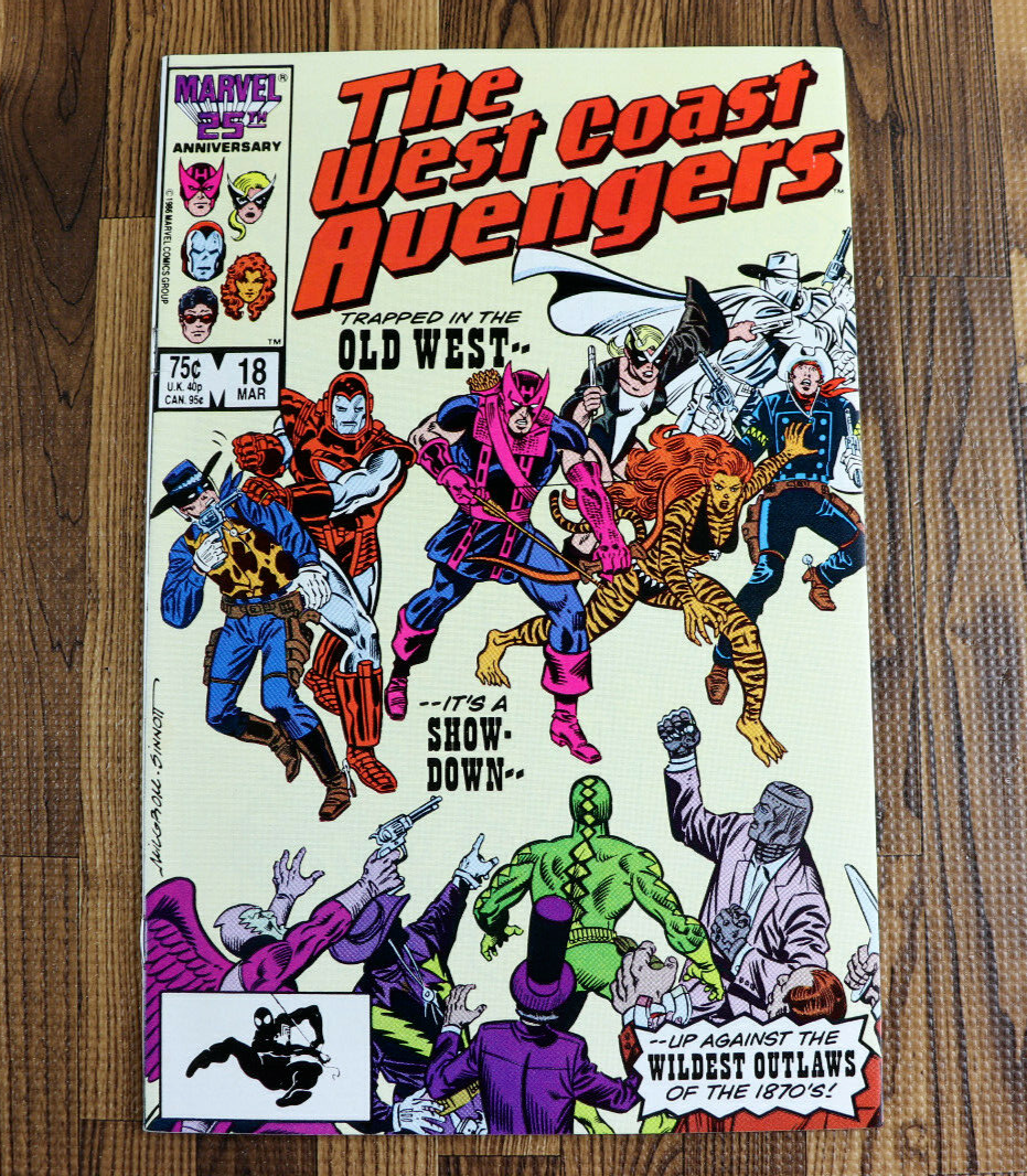 1987 Marvel Comics The West Coast Avengers #18 VF/VF+ | eBay