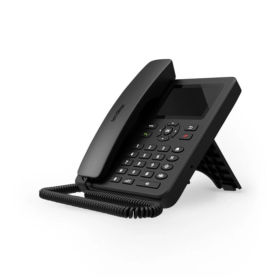TELEFONO FISSO TECDESK MODEL 4 FUNZIONA CON TUTTE LE SIM SENZA LINEA FISSA CASA - Immagine 3 di 4