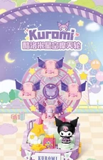 TOPTOY Sanrio Colorful Amusement Park Kuromi Building Blocks Assembly Toys Gift