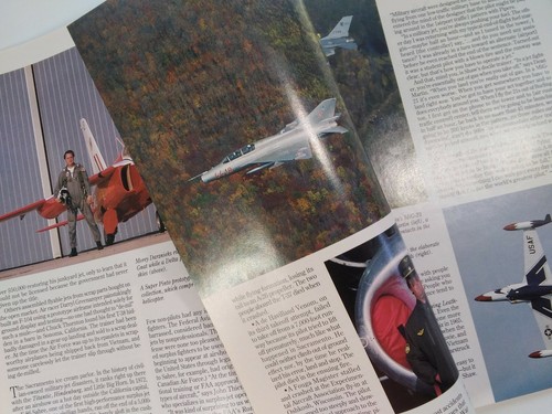 Air & Space Magazine Smithsonian Rare Vtg 1992 Private Military Jets Rolex Ad - Picture 9 of 10