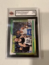 2020-21 Panini Hoops - DONCIC/MORANT #7 - Jersey Swap - KSA 10 GEM MINT  👀📸