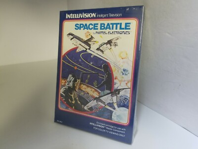 NEW SEALED STORYBOOK GATEFOLD SPACE BATTLE GAME INTELLIVISION W/CREASED BOX C45