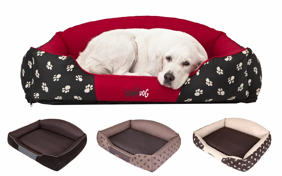 Hundebett Hundekorb Hundekissen Tierbett Katzenbett Schlafplatz Größen: L-XXL