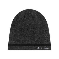 Champion Men's Foxhill Fleece Lined Knit Beanie Hat Gray/Black O/S - NWT