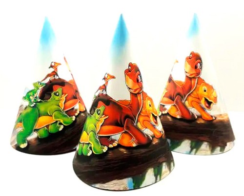 The Land Before Time Birthday Banner Plates Cups Favor Box Goodie Bags Toppers - Picture 50 of 52