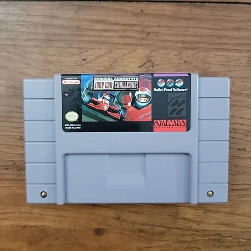 Michael Andretti's Indy Car Challenge (Super Nintendo, 1994) SNES Tested