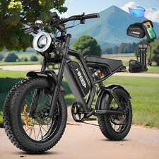 Hikeep 20 inch Electric Bike Peak 1500W 48V Mountain bicycle ebikes for Adult