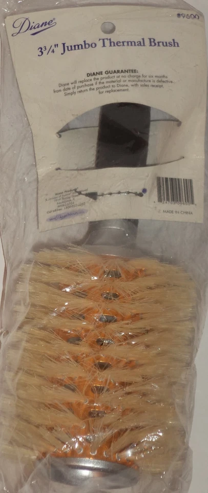 DIANE JUMBO CEPILLO TÉRMICO CEPILLO REDONDO FIRME CERDAS DE NYLON 3 3/4" Modelo #9600 Foto 2 de 4