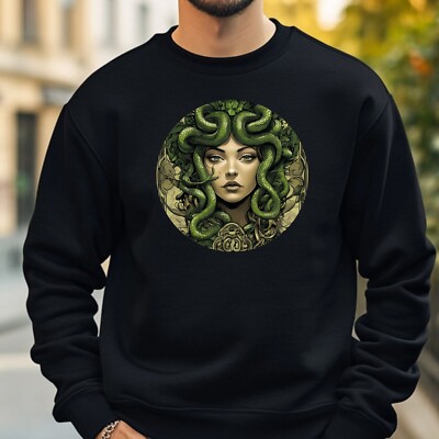 Medusa Comic Sweatshirt Kuschelig und Perfekt für jeden Anlass S bis 4XL