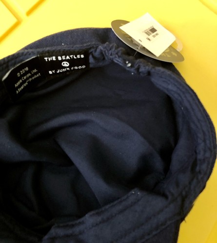Cappello da pescatore ""greco"" The Beatles SGT SGT Pepper blu navy - Bambini Sm/Med - Nuovo con etichette 46% lana - Foto 7 di 8