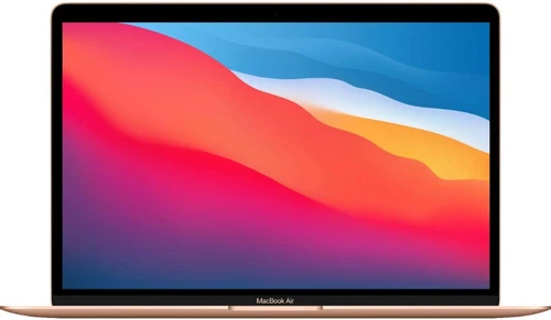 Apple MacBook Air 13.3" (256GB SSD, Apple M1, 8GB) Laptop - Gold (MGND3LLA)