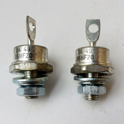 2x 85HF20, 85A 200V high power rectifier diodes International Rectifier
