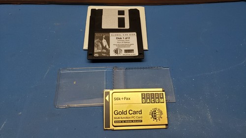 Psion Dacom Gold PCMCIA 56K+Fax PC CARD ONLY - NO DONGLE - Picture 2 of 3