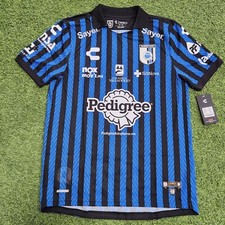 Charly Queretaro Home Men's Stadium 21-22 Jersey Blue-Black