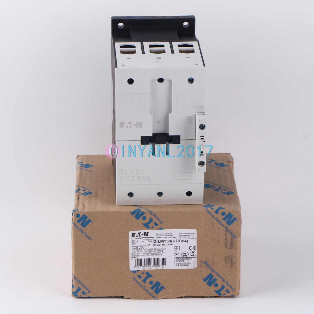 NEW 1PCS Contactor DILM150(RDC24)24-27VDC #F22