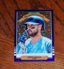 2019 Panini Donruss Optic Diamond Kings Purple Stars Prizm /125 Joey Gallo #15