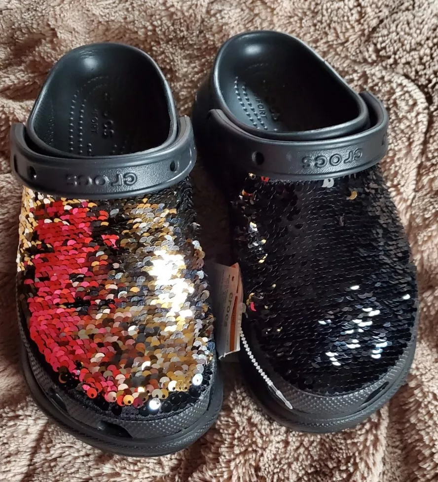 DIY GLAM BLING CLASSIC BAE CLOG CROCS (PLATFORM HEEL STYLE)- HOW