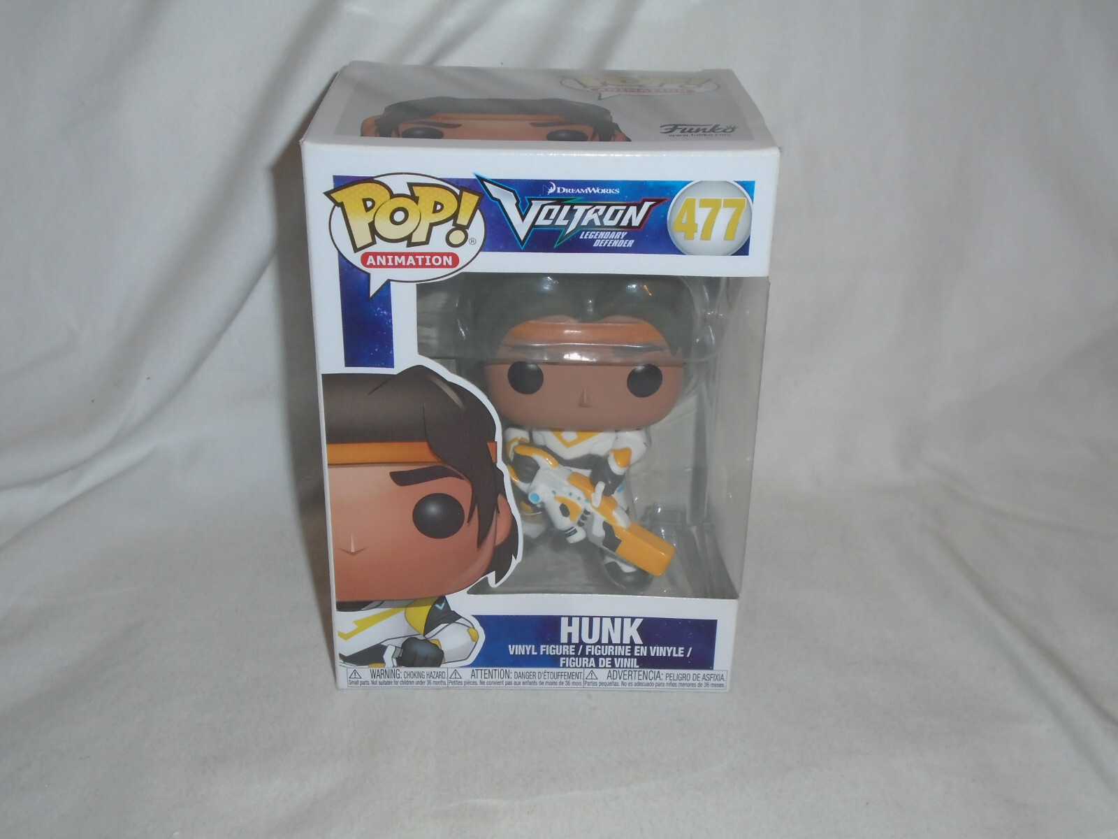 Sale Funko Pop! Animation Vinyl: Voltron Legendary Defender - Hunk Figure #477