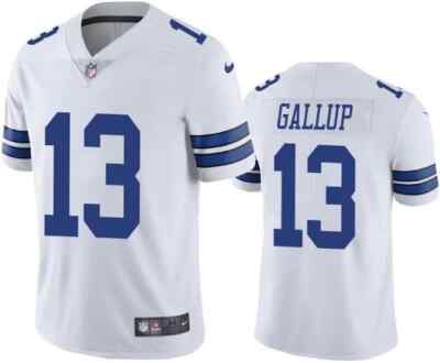 ダラス・カウボーイズ GALLUP 13 ユニフォーム Nike Dallas Cowboys Michael Gallup #13 White Jersey Men's Size