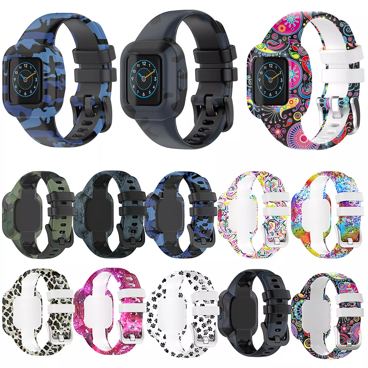 For Garmin Fit JR.3 Vivofit JR.3 Kids Fitness Tracker Watch Band Wrist Strap