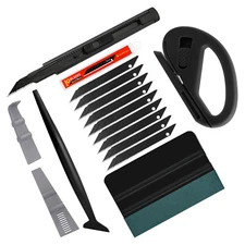 Vinyl Wrap Tool Kit for Car Wrapping, Window Tint Squeegee Tucking Scraper Knife