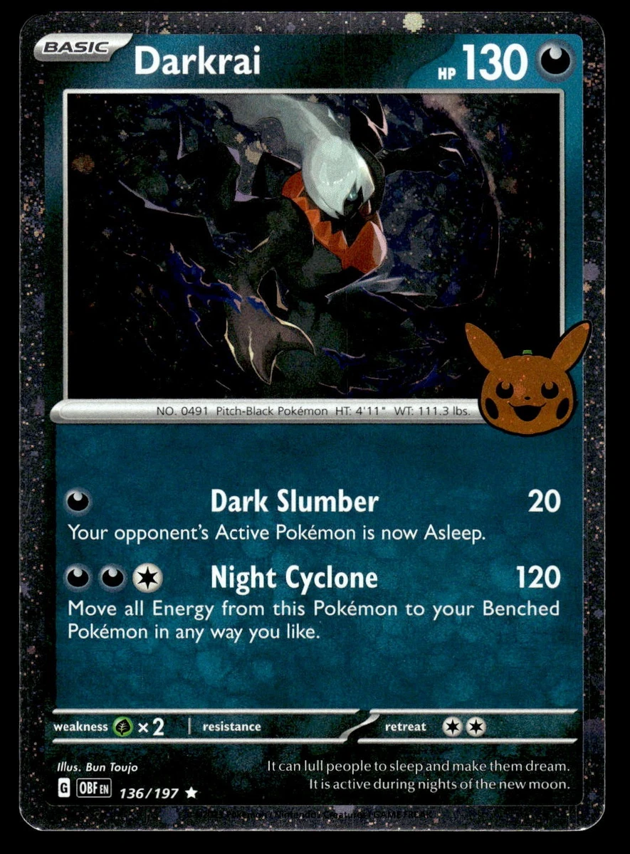 Pokemon Card Darkrai for sale | eBay