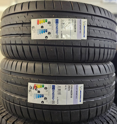 2X NEW MICHELIN PILOT SPORT 4S 235/40 ZR19 XL 96Y UHP 235 40 19