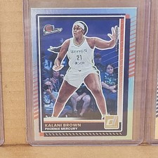 Kalani Brown 2025 Donruss WNBA Foil Border Card Phoenix Mercury