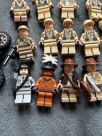 LEGO German Soldier 14 minifigure 7622 Indiana Jones Guards, Ugha, Colonel