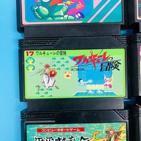 [Set of 6] Famicom Wagan Land Pac-Man Valkyrie's Adventure Dragon Spirit Genpei