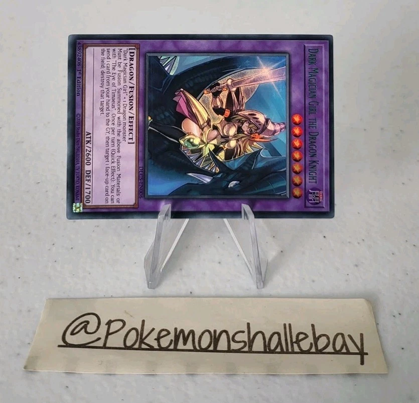 Dark Magician Girl the Dragon Knight DLCS-EN006 *NM* 1st Edition Ultra Rare Card - Image 2 of 4