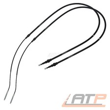 2x HANDBREMSSEIL HINTEN FÜR VW POLO 6N 6N1 6N2 1.4 1.6 98-02 POLO 6K 1.9 98-02