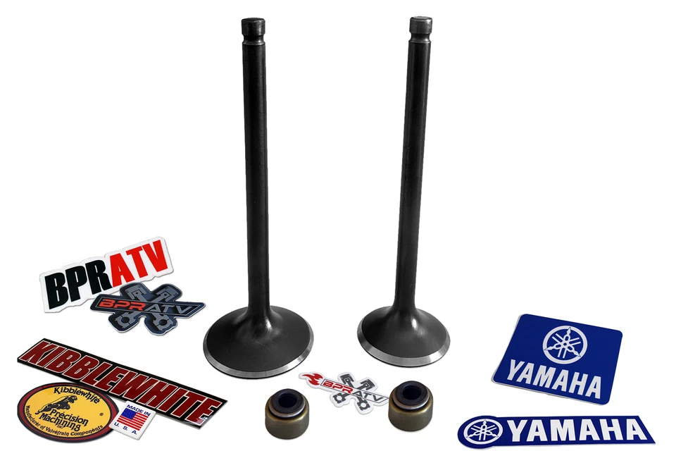 Yamaha Bruin 350 OEM Stock Repuesto Kibblewhite Válvulas de escape de admisión 04-06 Foto 3 de 4