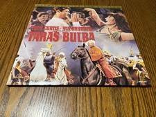 Laserdisc Taras Bulba Tony Curtis Yul Brynner Christine Kaufmann LTRBX