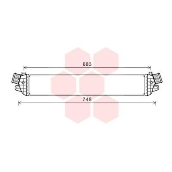 LadeluftküHler Intercooler Passend FüR Alfa Romeo Giulietta 940 1.8 Tbi-image
