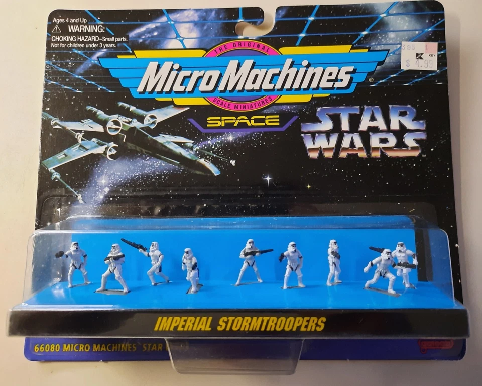 Micro Máquinas Galoob Imperial Stormtroopers 1994 De Colección Star Wars Foto 2 de 4