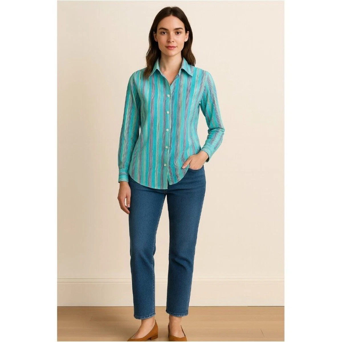 Blouse-chemisier ETRO En Soie Femme Taille 38 Gris Clair - Occasion Très Bon état