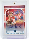 PATRICK MAHOMES II 2019 DONRUSS GRIDIRON KINGS AUTOGRAPH AUTO /25 Q5876