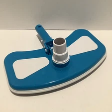 Pool Vacuum Head Weighted Butterfly with Bottom Nylon Brushes, 11"  Wide, New