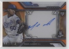 2016 Topps Strata Auto Orange /125 Miguel Almonte #SA-MA Auto 2oe
