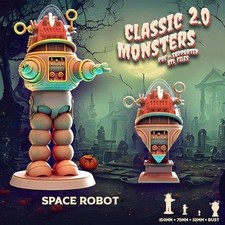 Space Robot | Robot Miniature | Heroes & Beasts | Classic Movie Monsters | DnD 