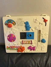 Busy Box Vintage 1980 Baby Crib Toy - Good Condition