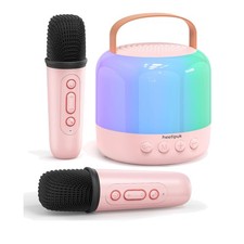 Creative Kids Karaoke Machine - Portable with Dazzling Lights  4 Hours Play