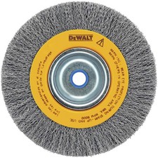 8-Inch Crimped Wire Wheel for Bench Grinder DW4906 US